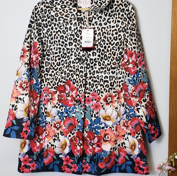 Floral-Cheetah Step'n Out Jacket - Picture 9 of 13